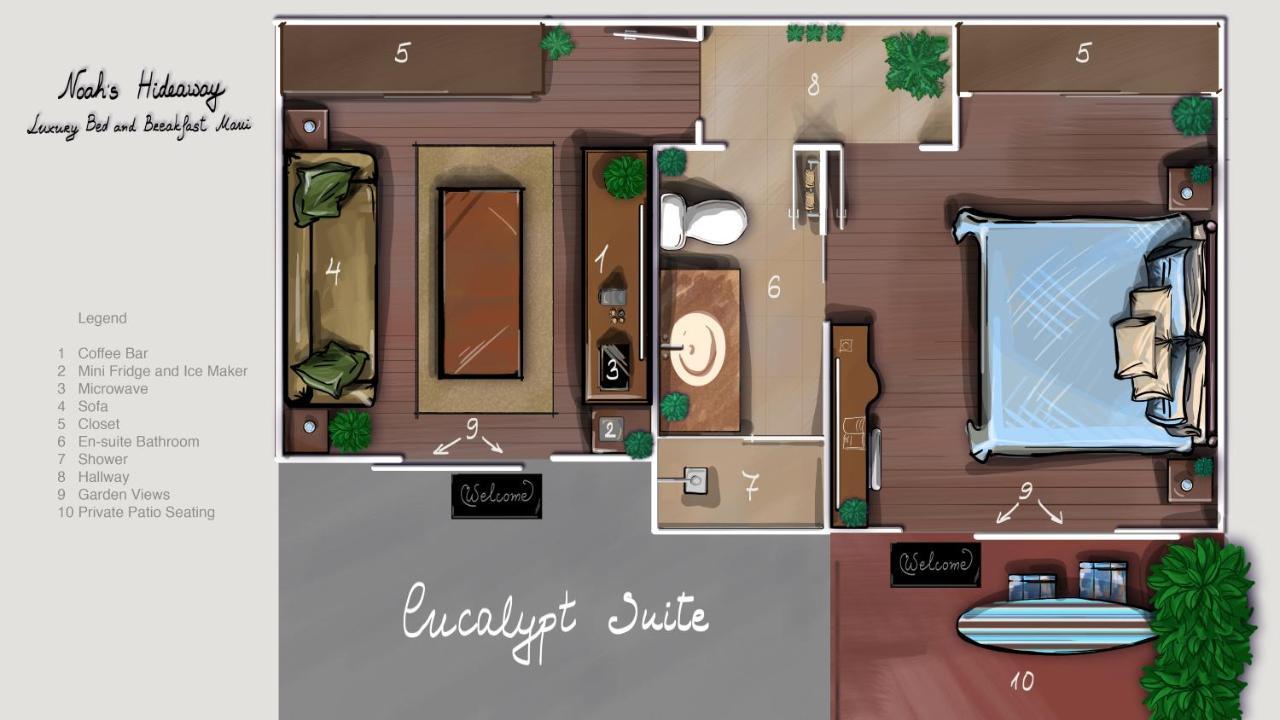 Noahs Hideaway Luxury B&B Lahaina Zewnętrze zdjęcie